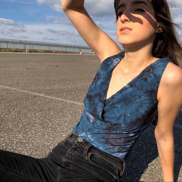 TIE DYE TANK TOP - Picture 1 of 2